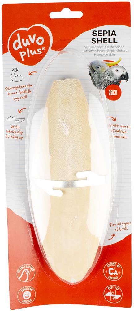 DUVO+ Originálna XXL sépiová kosť na karte +/-20 cm, 1 ks