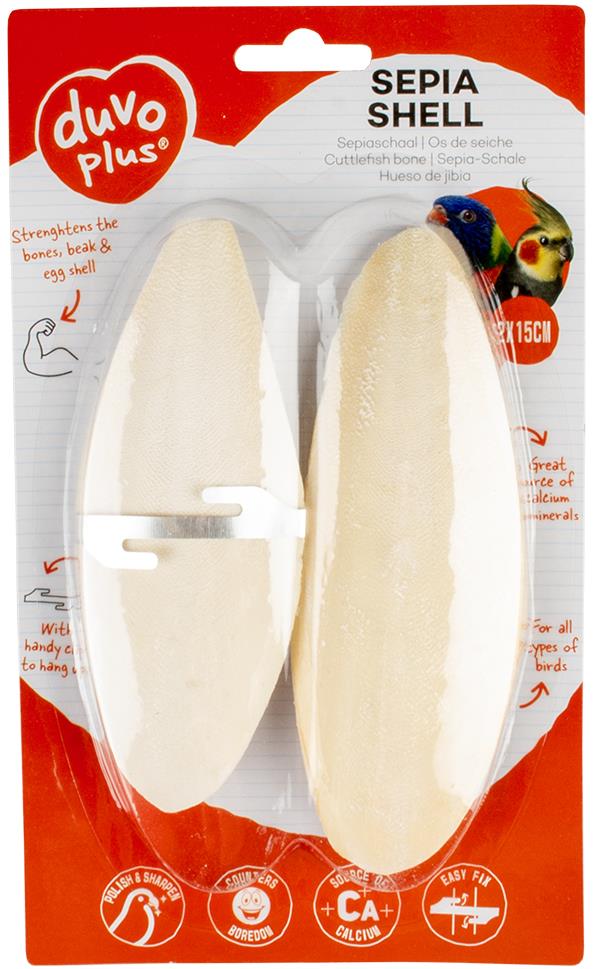 DUVO+ Originálna sépiová kosť na karte +/- 15 cm 2 ks