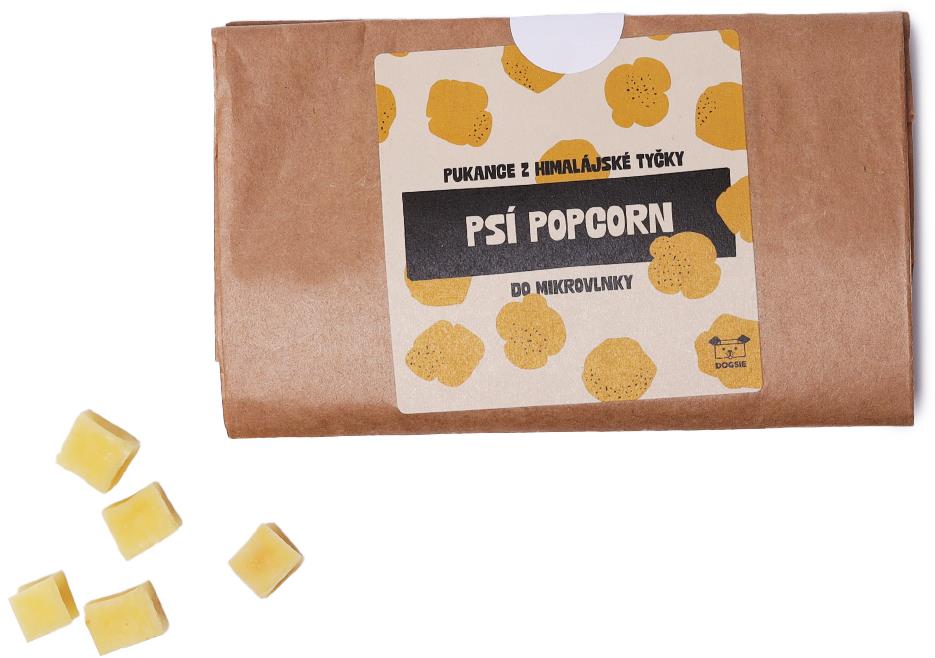 Dogsie Psí popcorn himalájske pukance do mikrovlnky 30 g