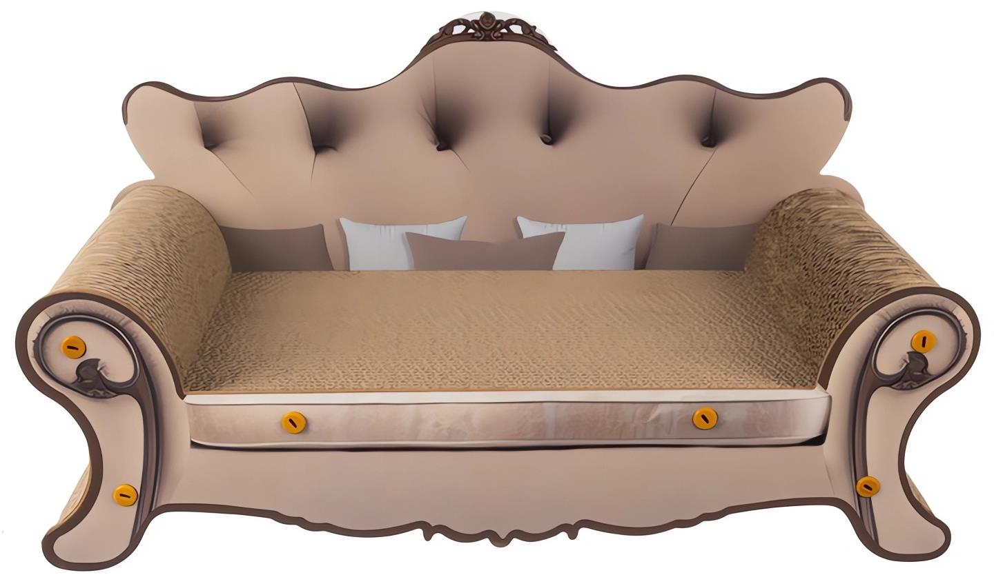 Purlov 24285 Škrabadlo pre mačky pohovka 60 cm