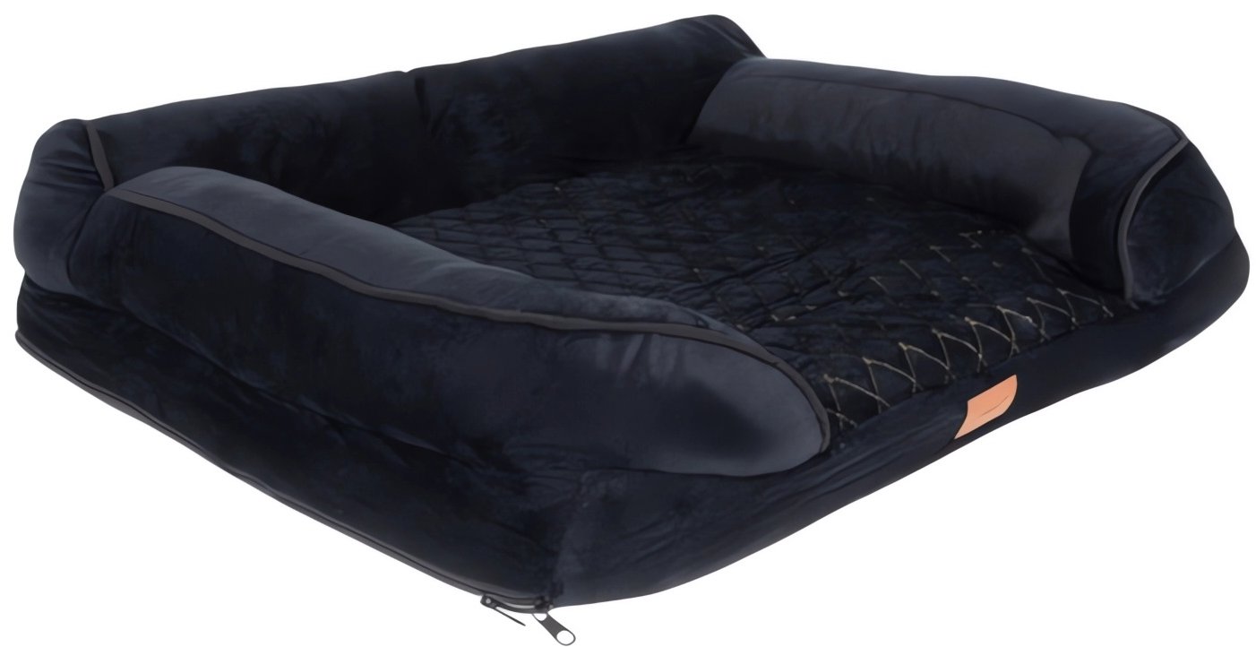 Purlov 26914 Ortopedický pelech pre psa 65 × 55 cm, veľ. S, čierny
