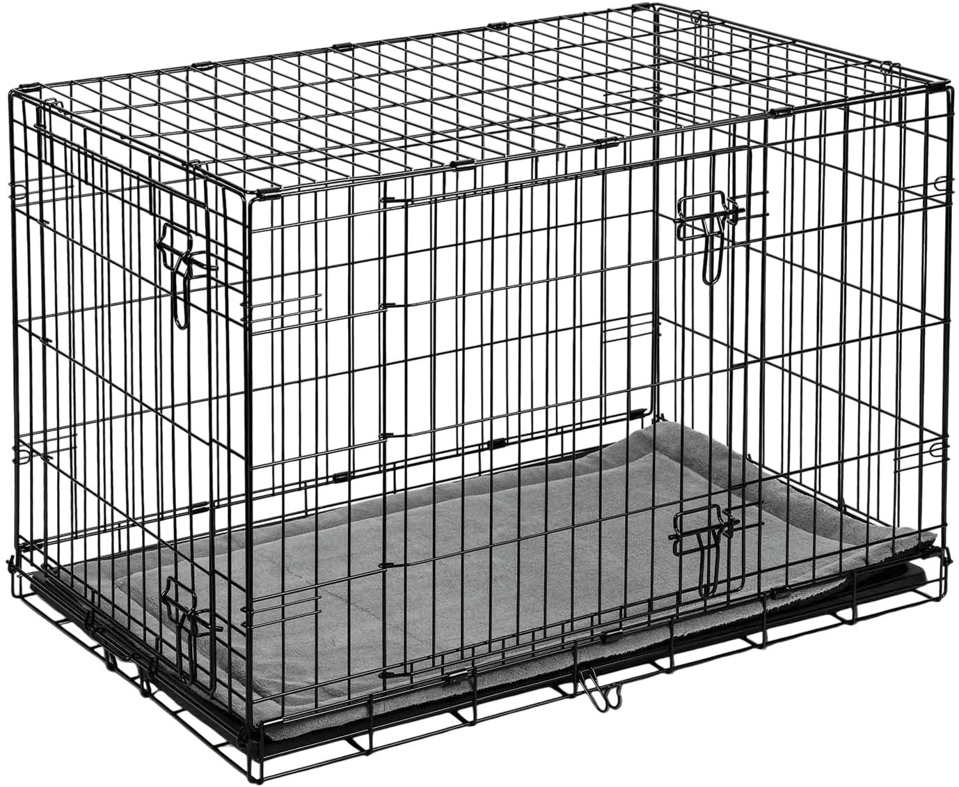 Pethaus PH-201 Kovová kennelová klietka pre psa s pelechom 91 × 57 × 62 cm