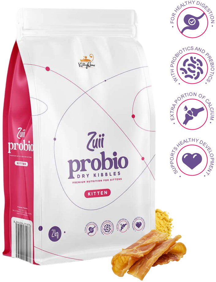 KittyCare Probio granuly Zuii Kitten 2 kg