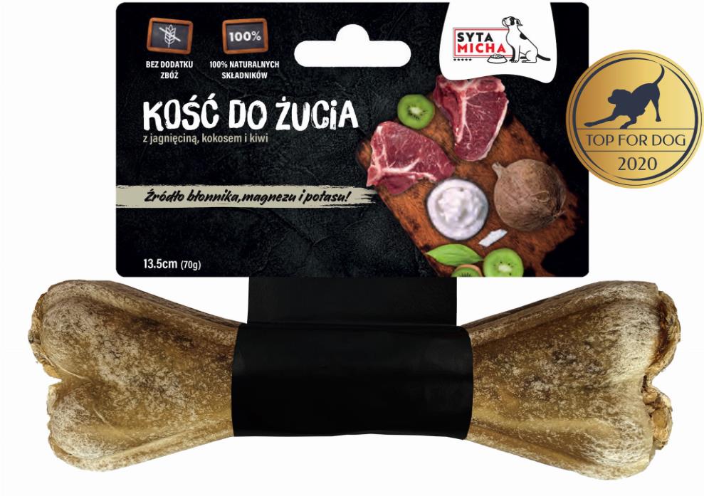 Syta micha Kosť s kivi a kokosom 13,5 cm