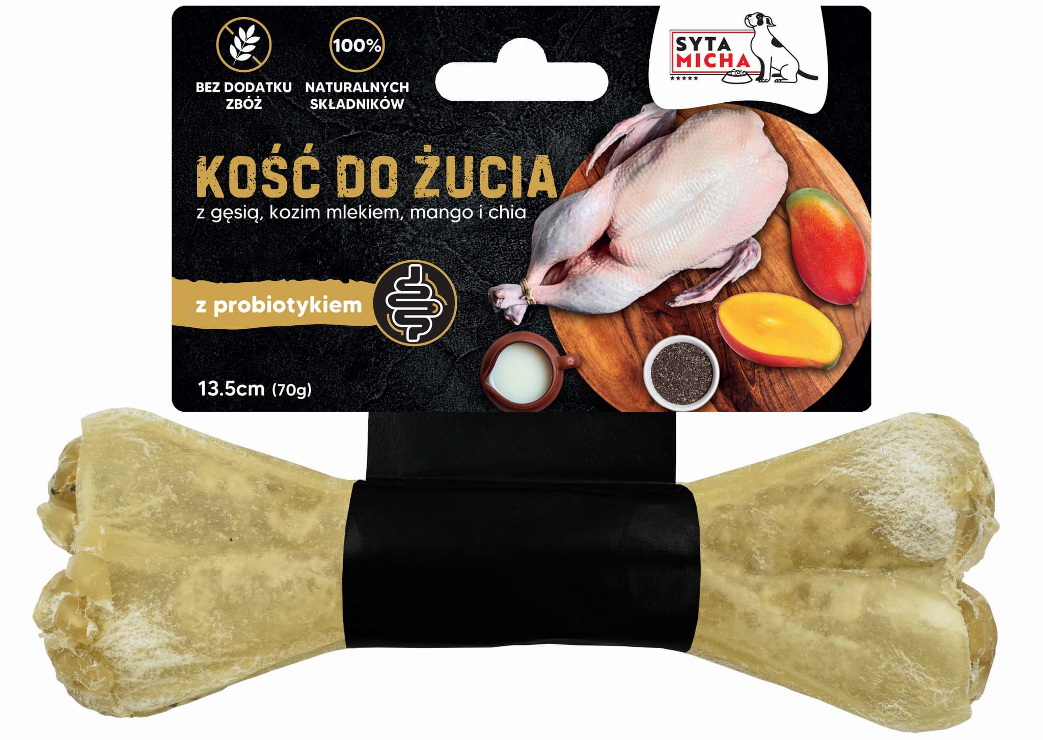 Syta micha Kosť s kozím mliekom a probiotikom 13,5 cm