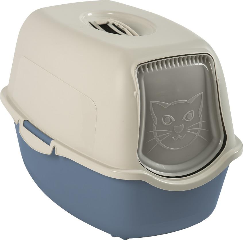 Rotho Eco Bailey toaleta pre mačky, modrá