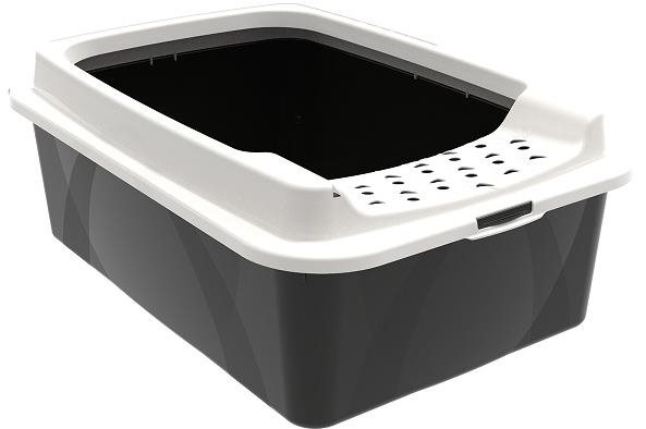 Rotho Eco Bonnie toaleta pre mačky, čierna