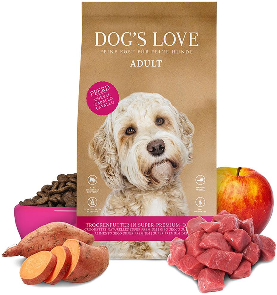 Dog's Love Konské Adult 12 kg