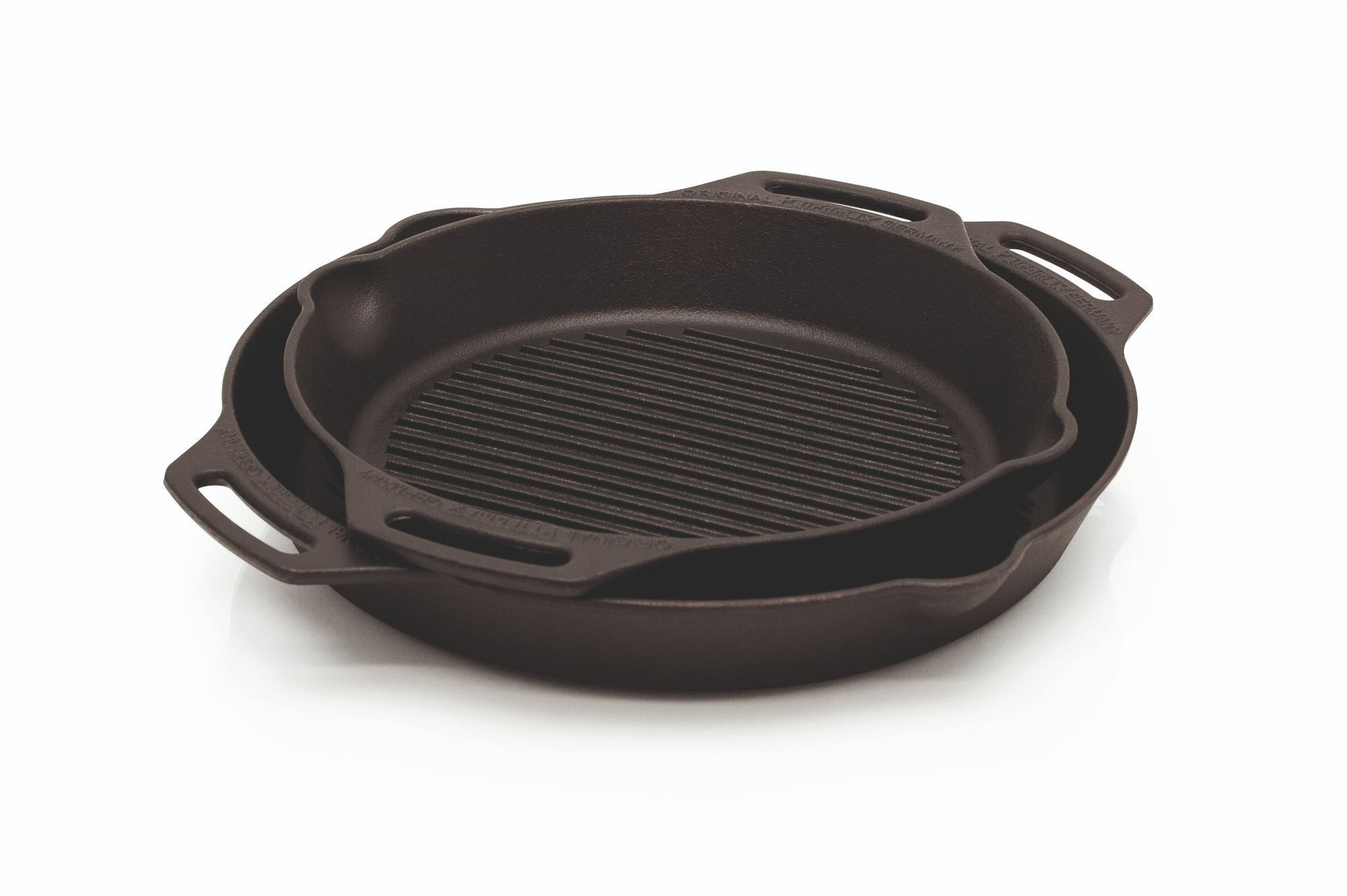 Petromax GP35 Grilovacia liatinová panvica s dvoma úchytmi 35 cm