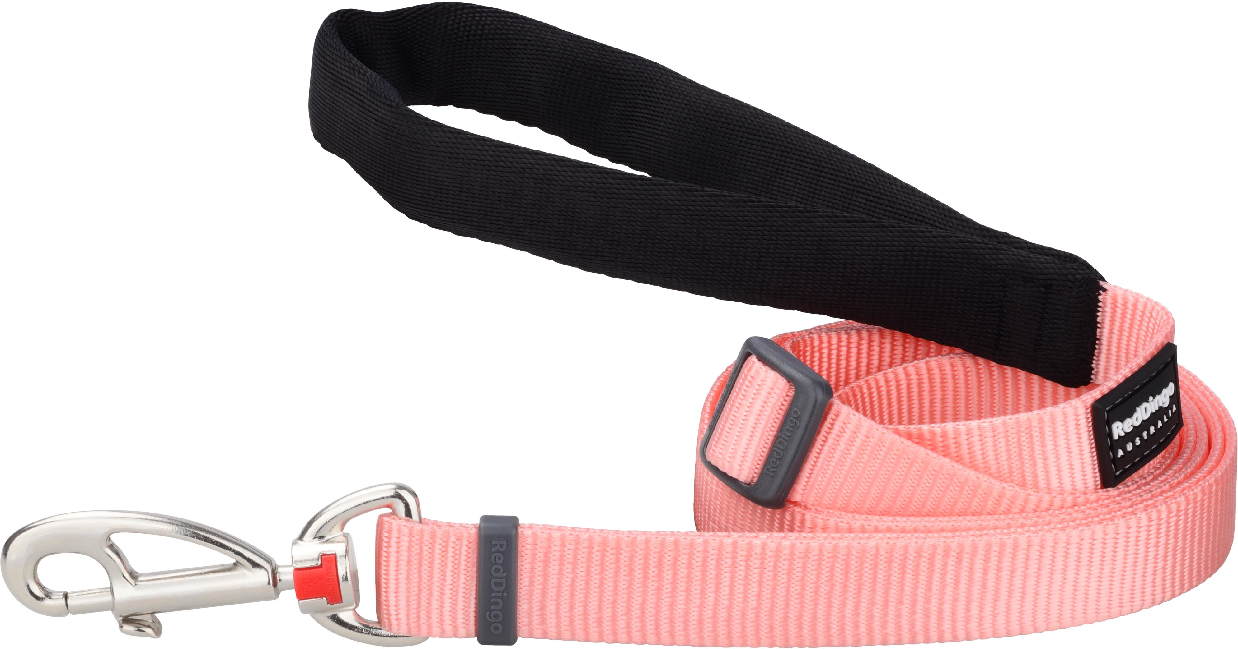 Red Dingo Vodítko 20 mm × 1,8 m, pastelovo oranžové