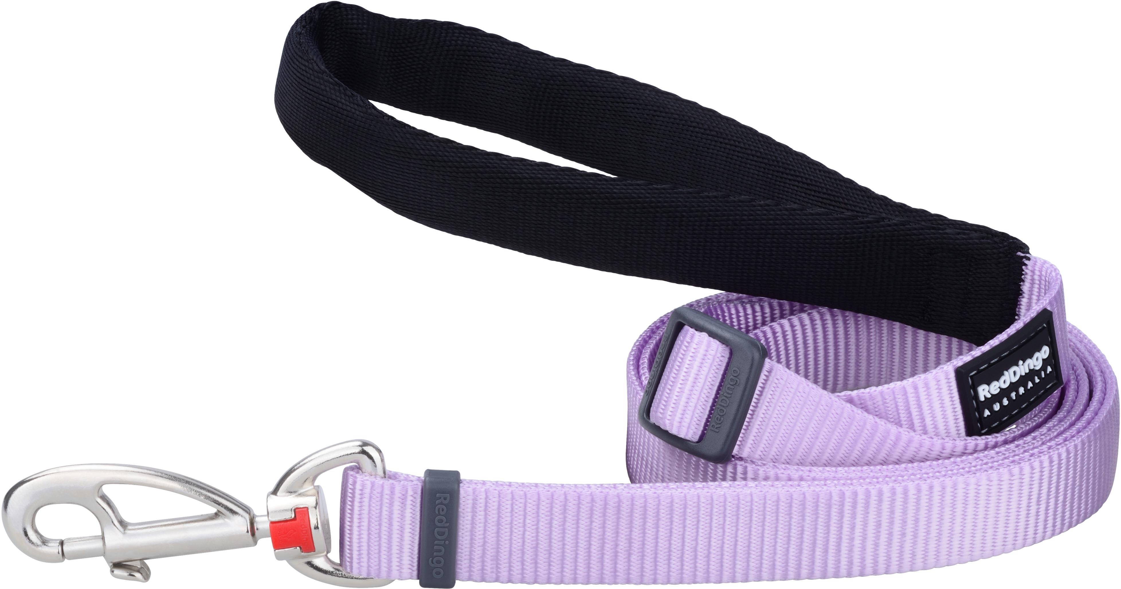 Red Dingo Vodítko 12 mm × 1,8 m, pastelovo fialové