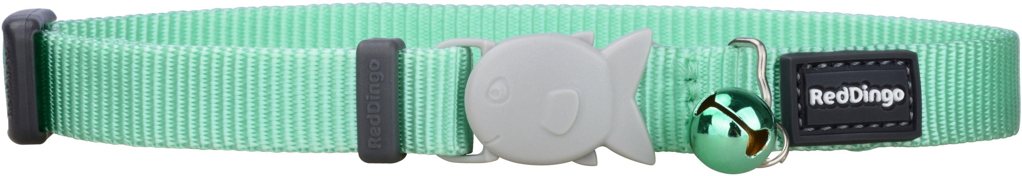 Red Dingo Obojok pre mačky, pastelovo zelený