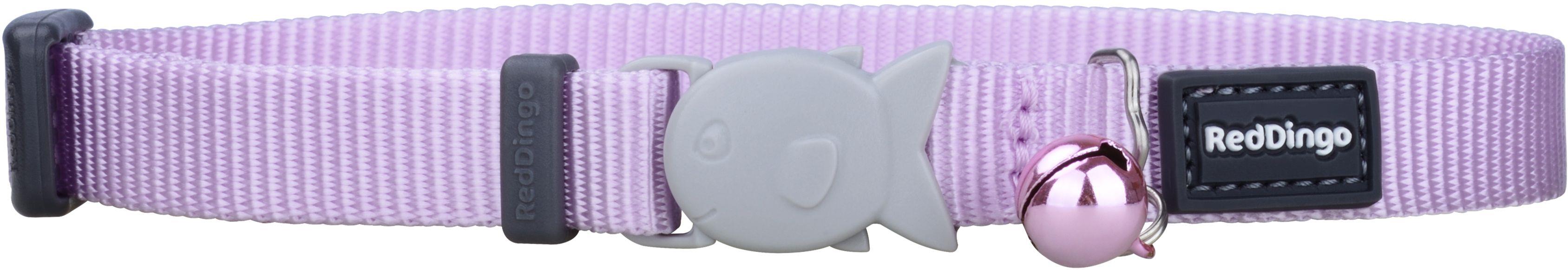 Red Dingo Obojok pre mačky, pastelovo fialový