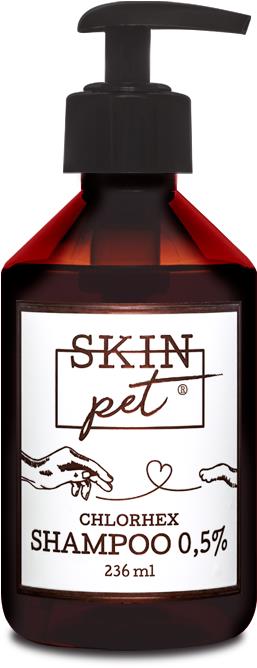 SkinPET Chlorhex Shampoo 0,5 % 236 ml (antiseptický šampón)