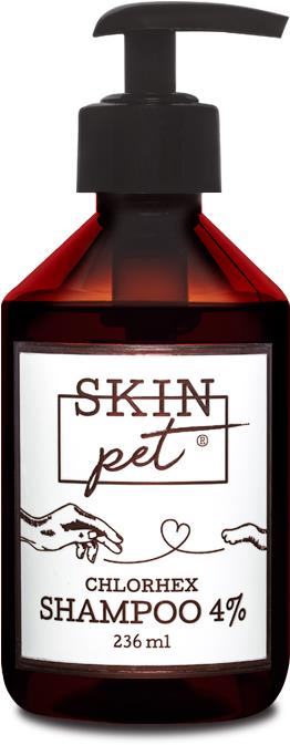 SkinPET Chlorhex Shampoo 4,0 % 236 ml (antiseptický šampón)