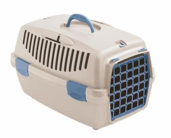 Stefanplast Gulliver 1 – 48 × 32 × 31 cm travertínová biela, plastové dvierka