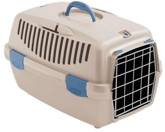 Stefanplast Gulliver 1 – 48 × 32 × 31 cm travertínová biela, kovové dvierka
