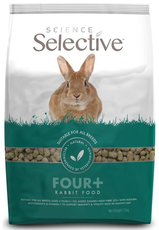 Selective Supreme Science Rabbit – králik senior 1,5 kg