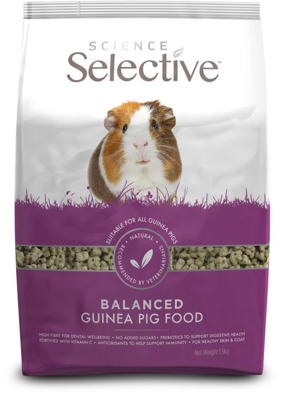Selective Supreme Science Guinea Pig – morča 1,5 kg