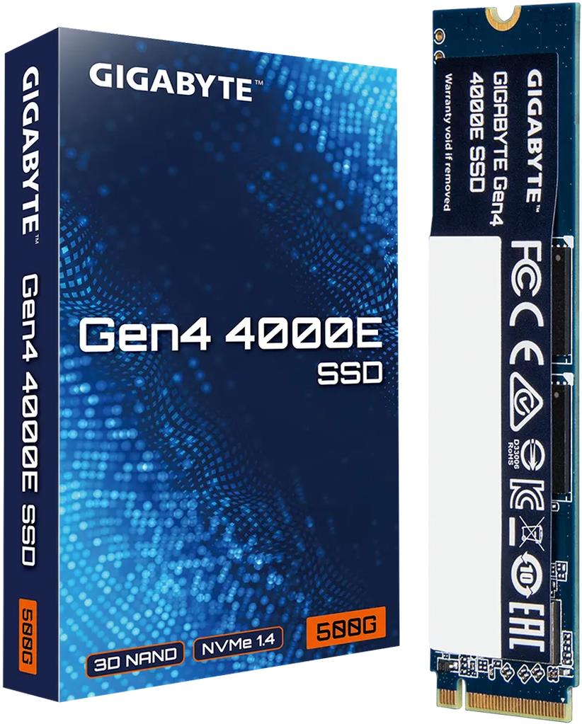 GIGABYTE Gen4 4000E SSD 500GB