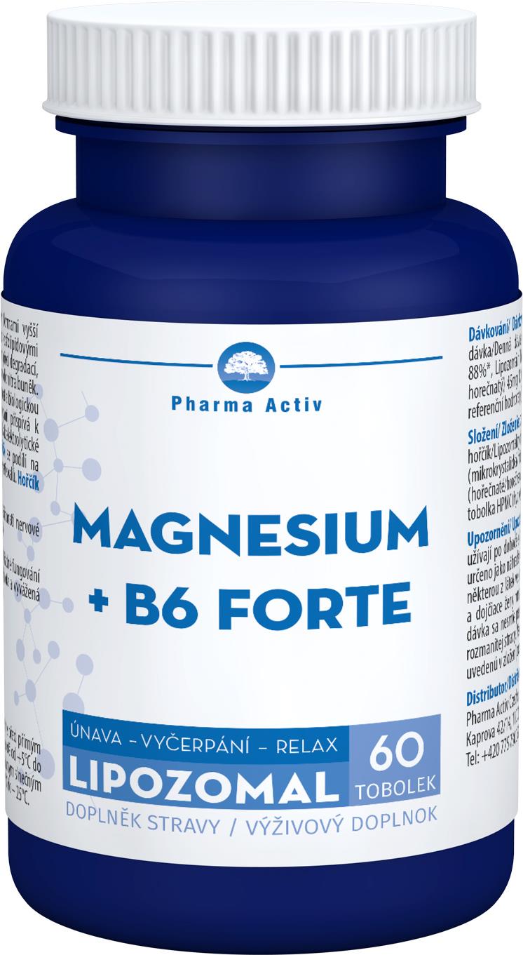Pharma Activ Magnesium + B6 Forte Lipozomal 60 toboliek
