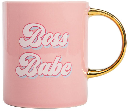 Paris Hilton Hrnček „Boss Babe“ 450 ml ružový