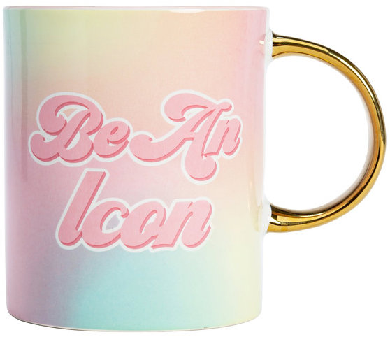 Paris Hilton Hrnček „Be An Icon“ 450 ml dúhový