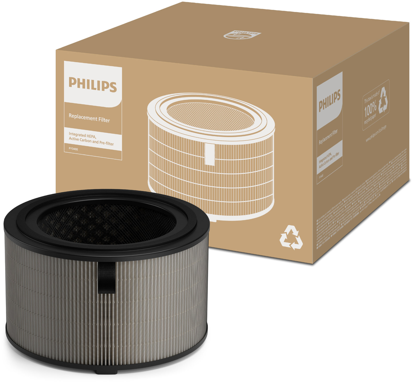 Philips FY3400/30 HEPA+AC