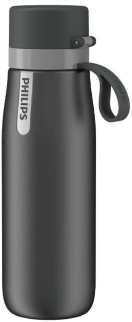 Philips GoZero Daily filtračná fľaša, thermo, čierna
