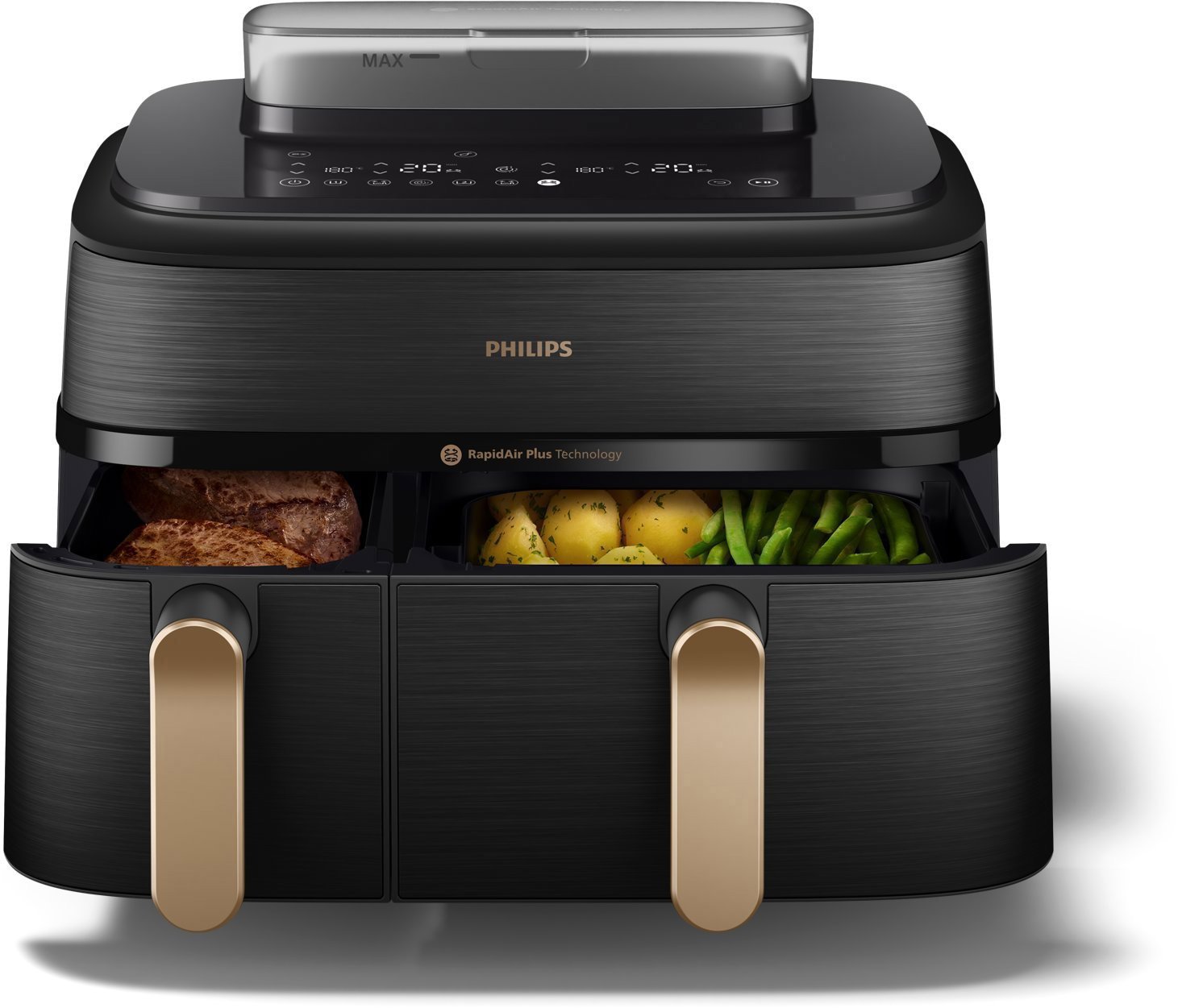 Philips 5000 Series Airfryer Dual Basket s varením v pare 9l NA552/00