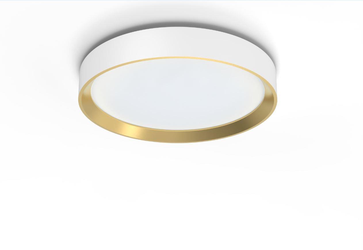 Philips Hanno stropné svietidlo LED, 24 W, 2800 lm, 4000 K, SceneSwitch, biele/zlaté