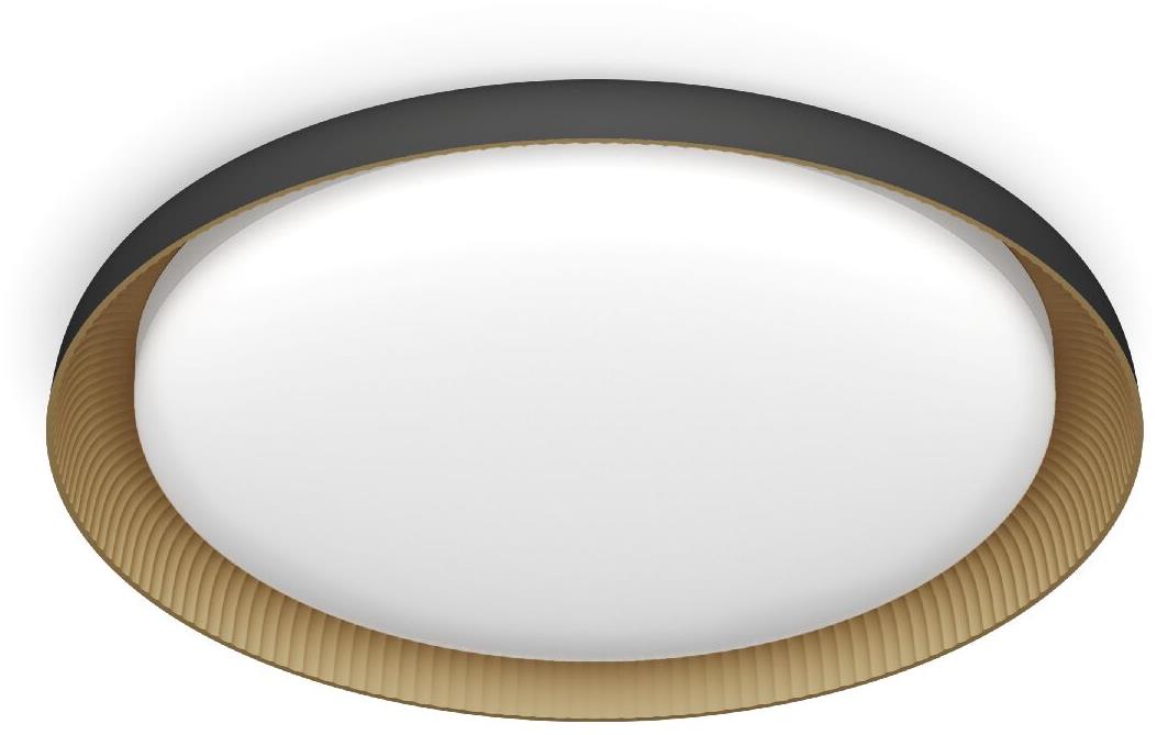 Philips Pebblo UltraEfficient stropné svietidlo LED, 10 W, 1950 lm, 4000 K, čierne