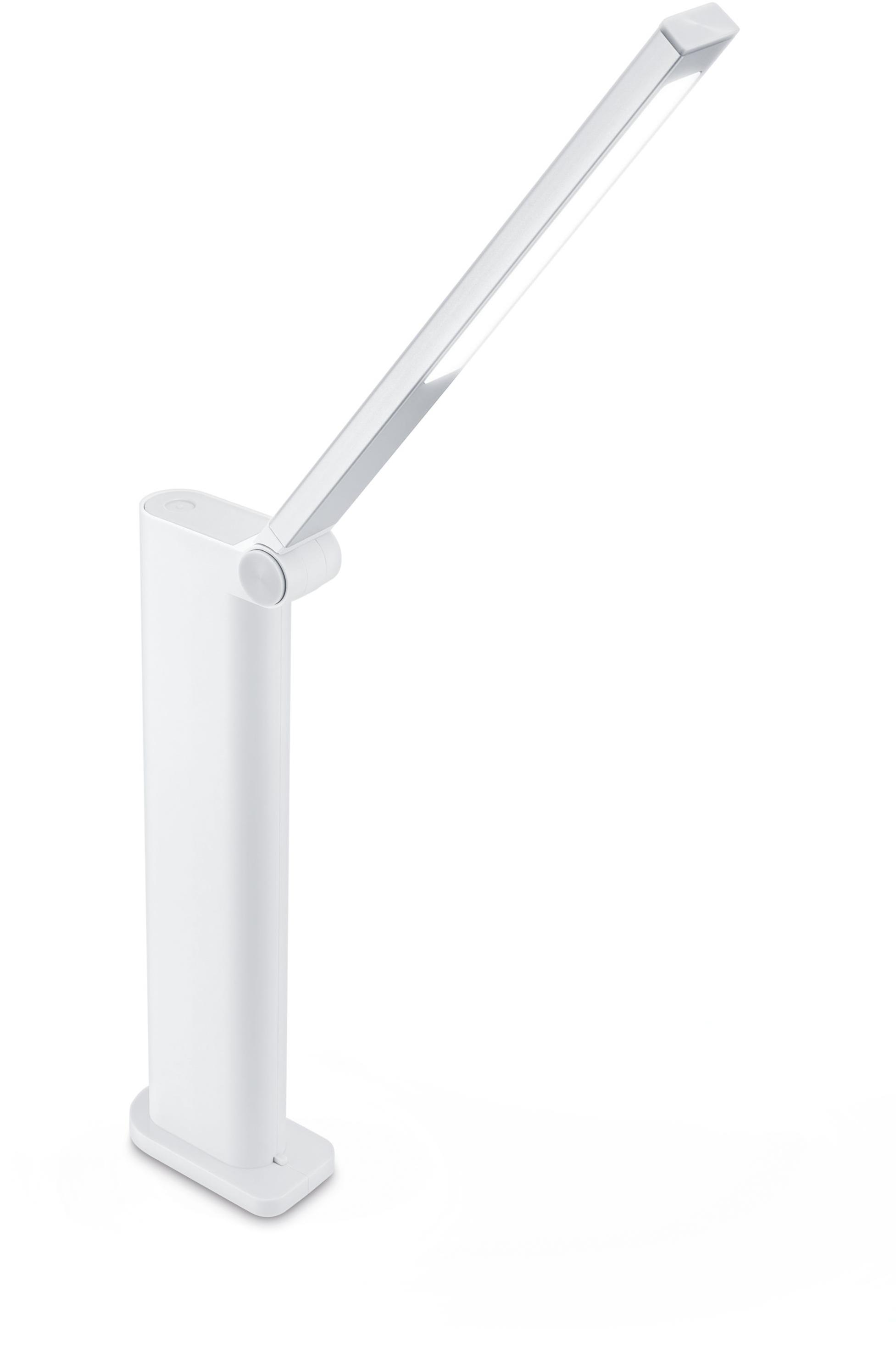 Philips LED Prenosná stolná lampička s USB portom AMBER biela