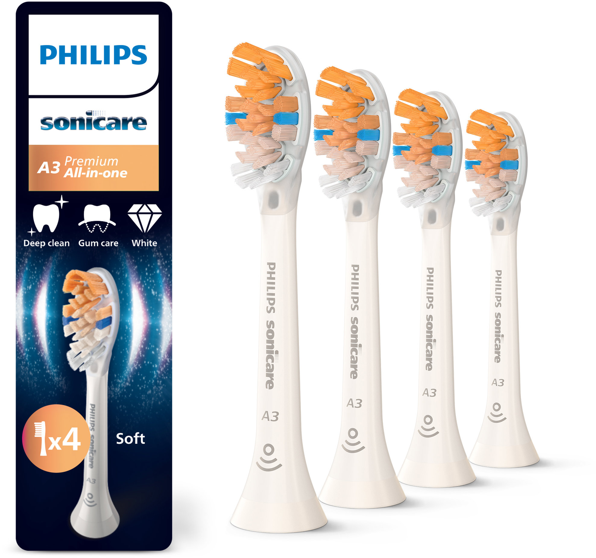 Philips Sonicare Premium All-in-One HX9094/87 4 ks