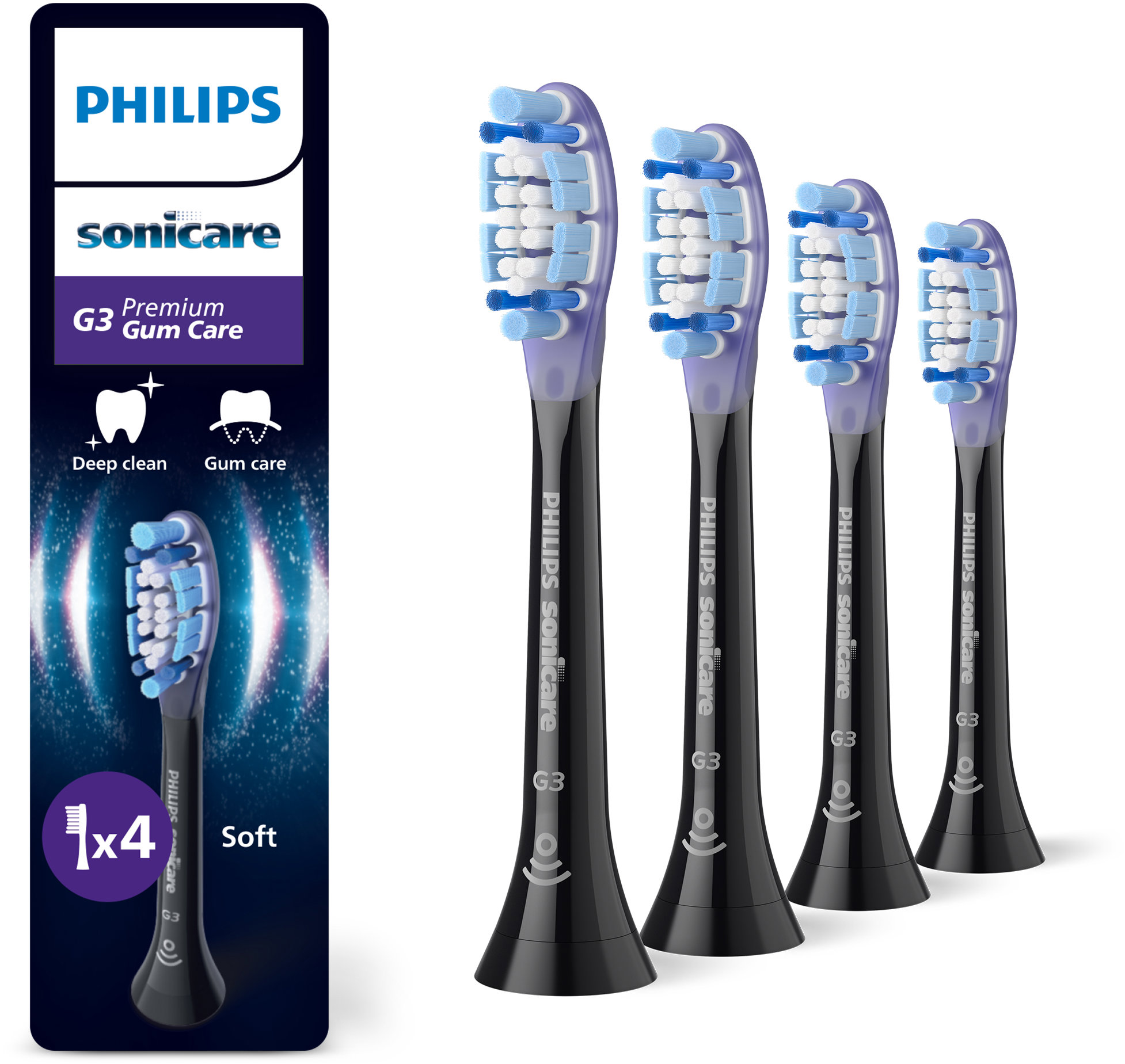 Philips Sonicare Premium Gum Care HX9054/88 4 ks