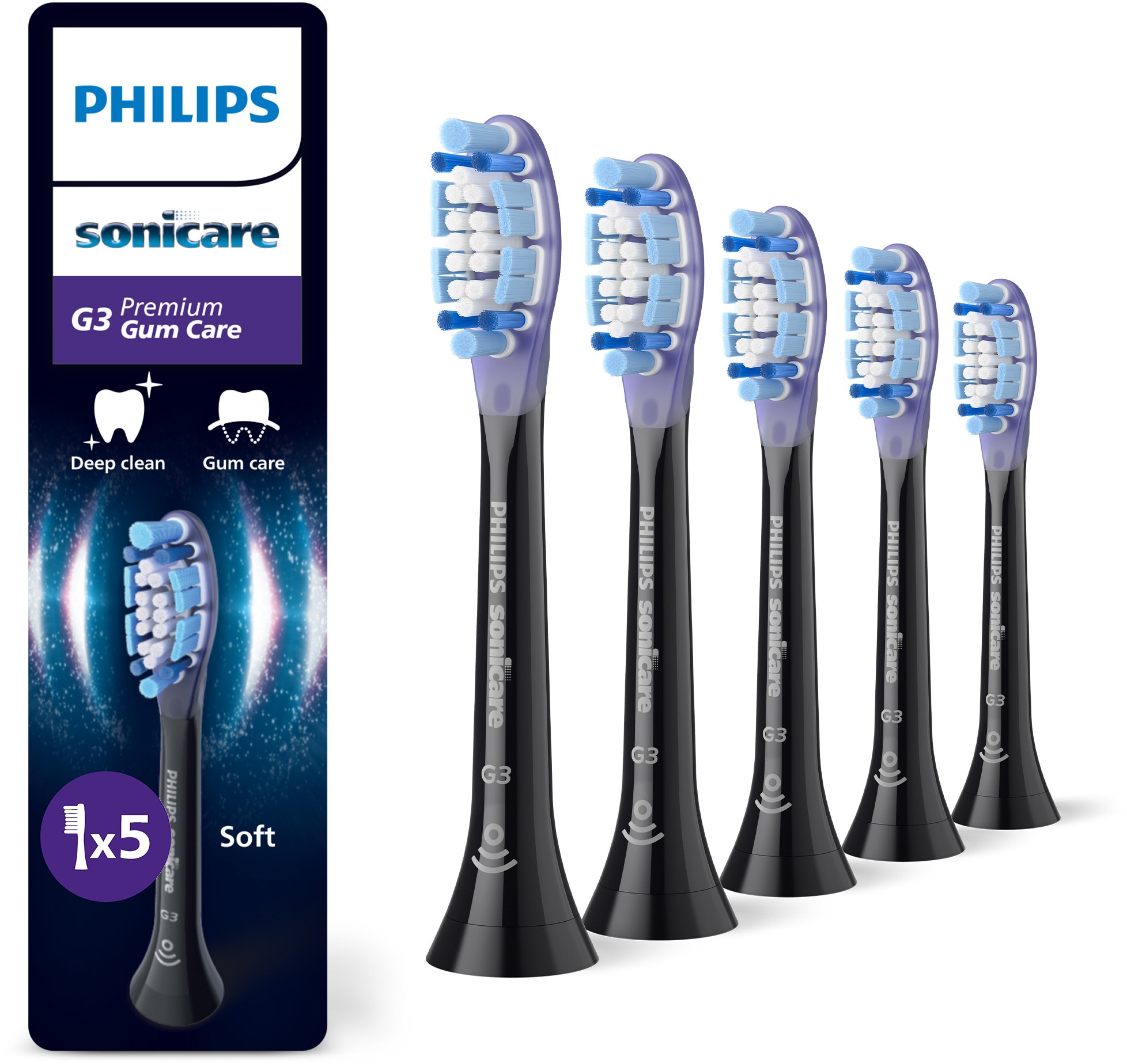 Philips Sonicare Premium Gum Care HX9055/88 5 ks