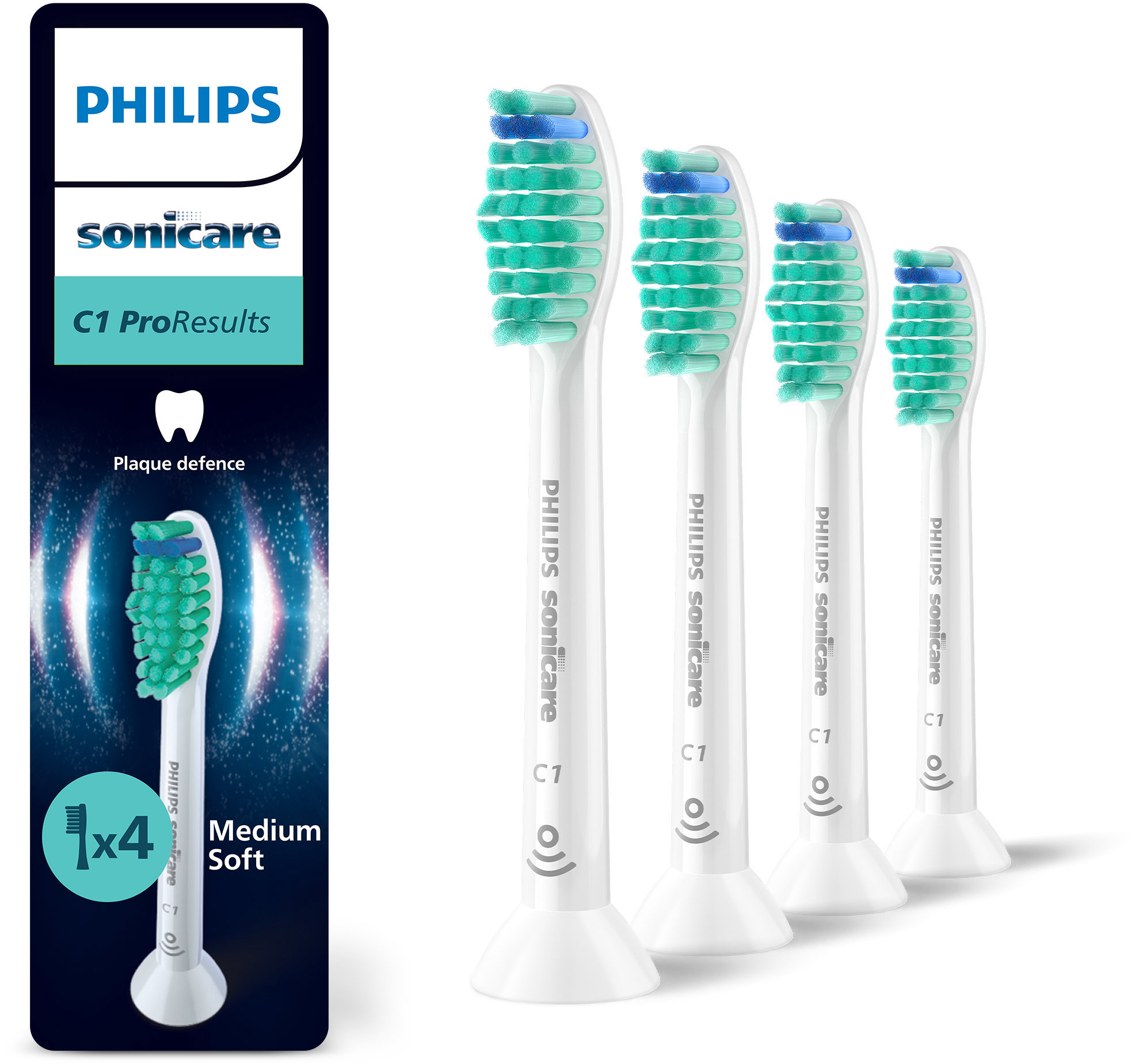 Philips Sonicare ProResults HX6014/87 4 ks