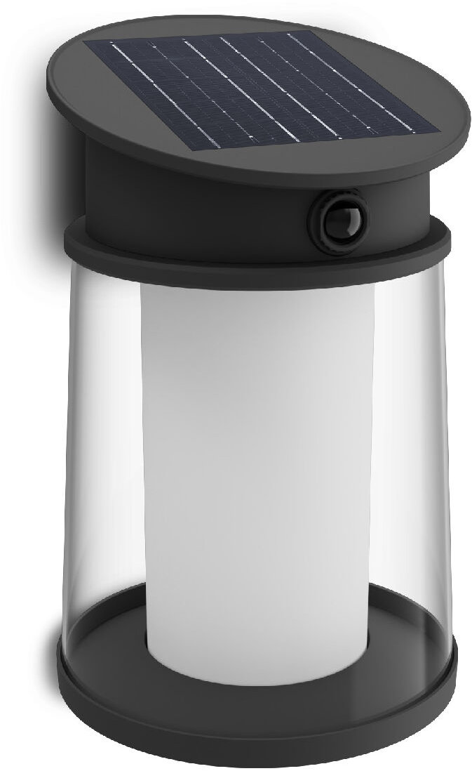 Philips Juda UltraEfficient solárne LED svietidlo so senzorom 3,2 W, 500 lm, 4000 K, IP44, okrúhle,