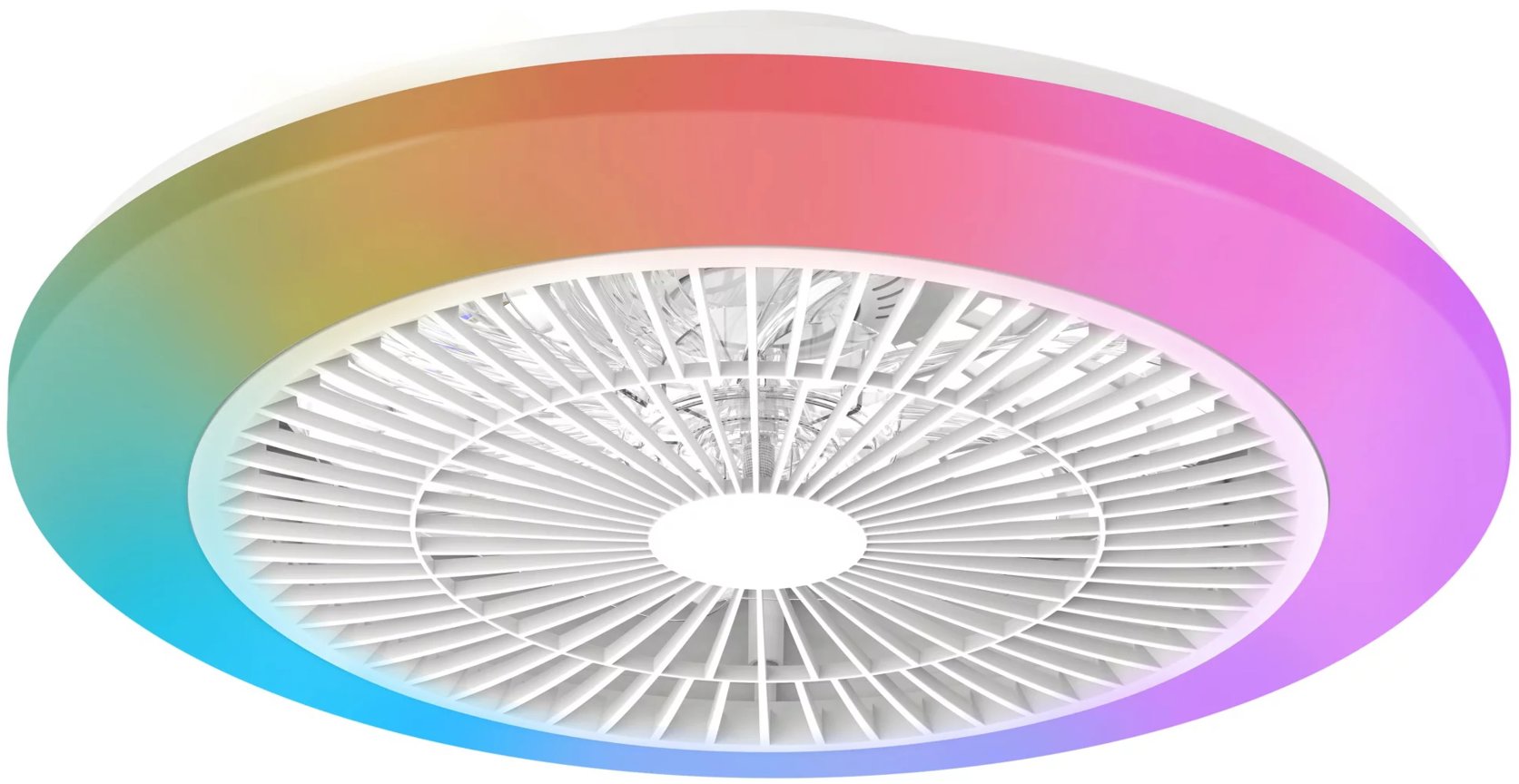 Philips Amigo Stropní svítidlo s ventilátorem 20 W+40 W, 4400 lm, AC 220–240, 2700–6500 K, IP20, RGB