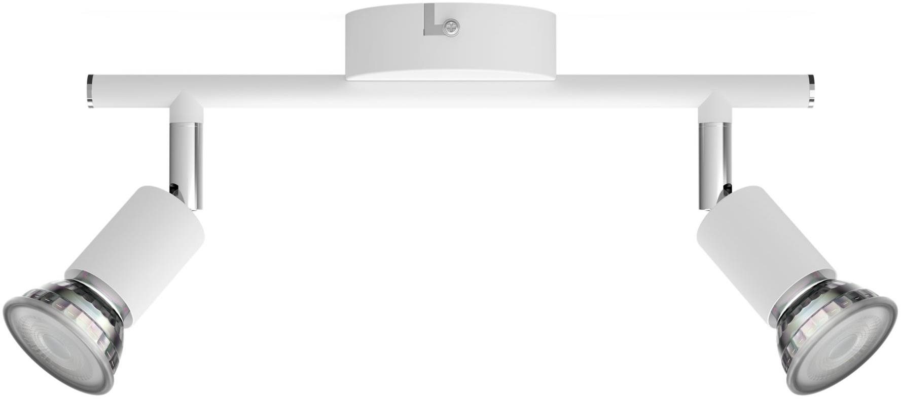 Philips Limbali bodové svietidlo 2× GU10 50 W, bez zdroja IP20, biele