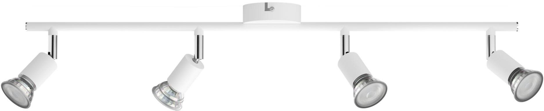 Philips Limbali bodové svietidlo 4× GU10 50 W, bez zdroja IP20, biele