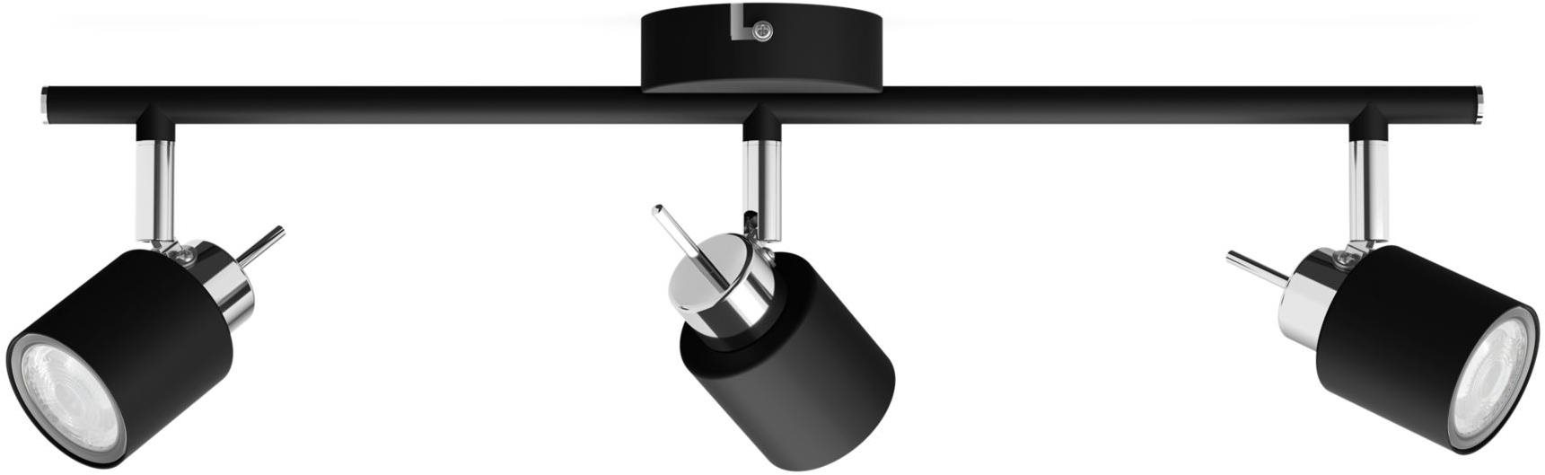 Philips Meranti bodové svietidlo 3× GU10 35 W, bez zdroja IP20, čierne