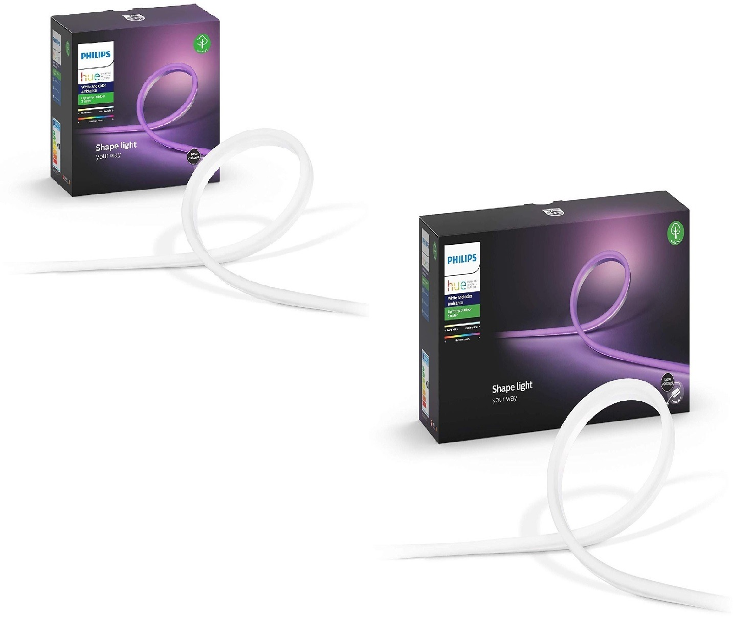 Hue Lightstrip Outdoor 5 m EÚ + Hue Lightstrip Outdoor 2 m EÚ