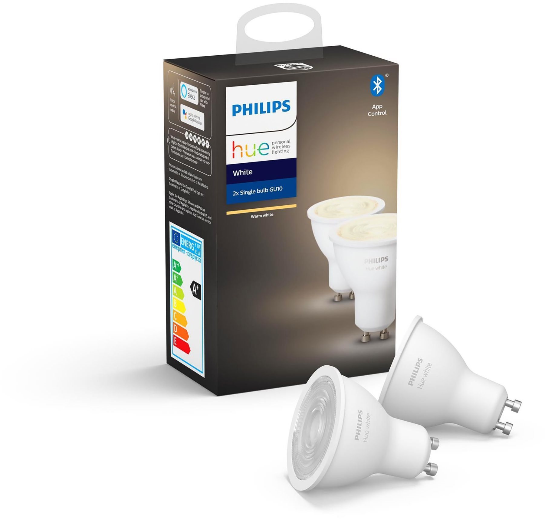 Philips Hue White 5,5 W GU10 súprava 2 ks