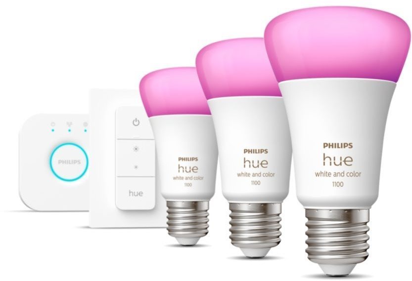 Philips Hue White and Color Ambiance 9 W 1100 E27 starter kit