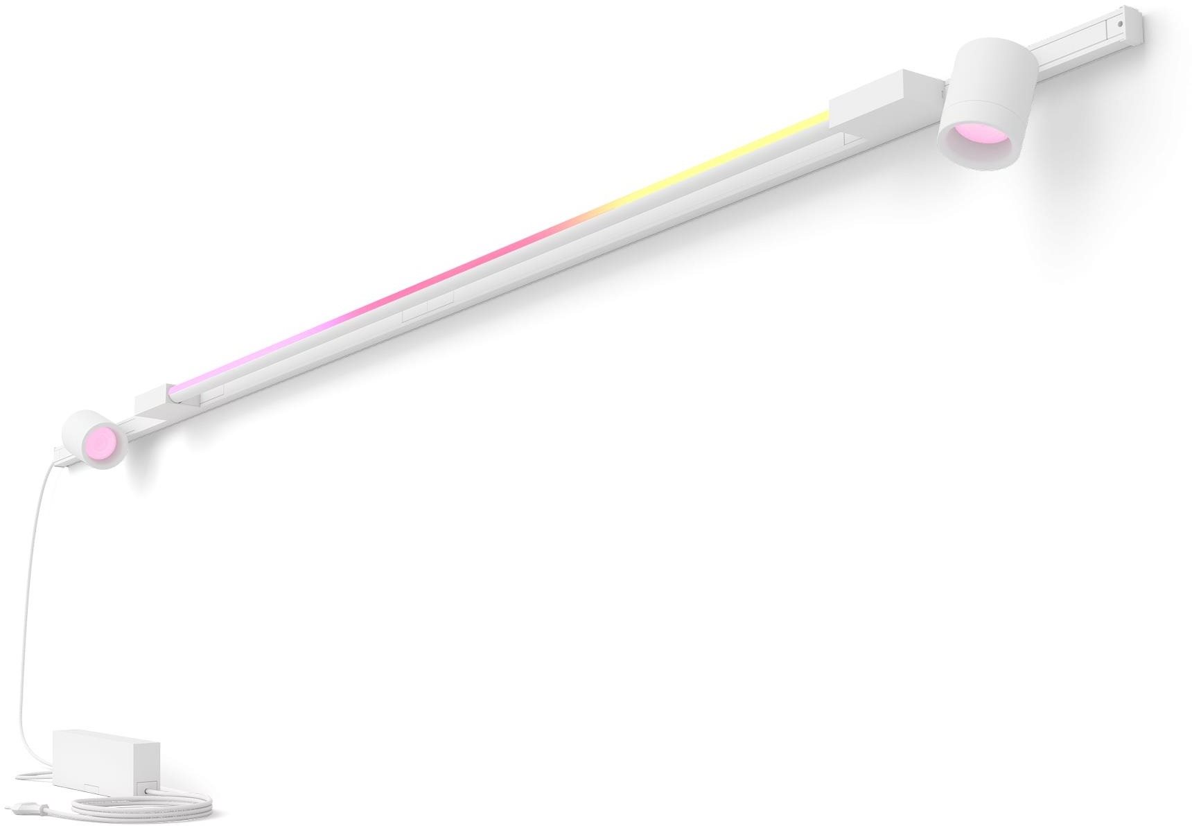 Philips Hue White and Color Ambiance Perifo nástenné svetlo bodové a Gradient Tube biele