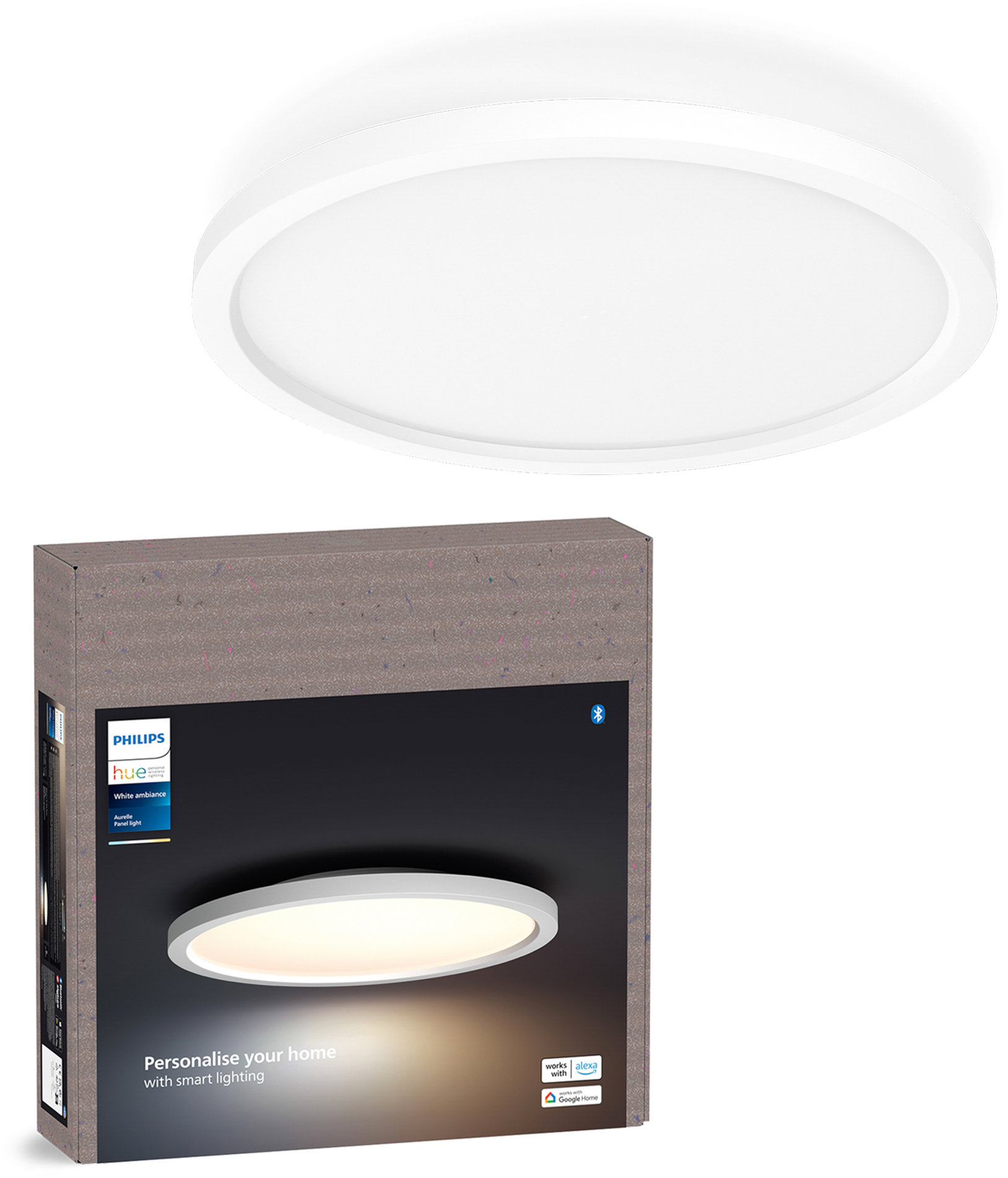 Philips Hue Aurelle Panel RD S, biely