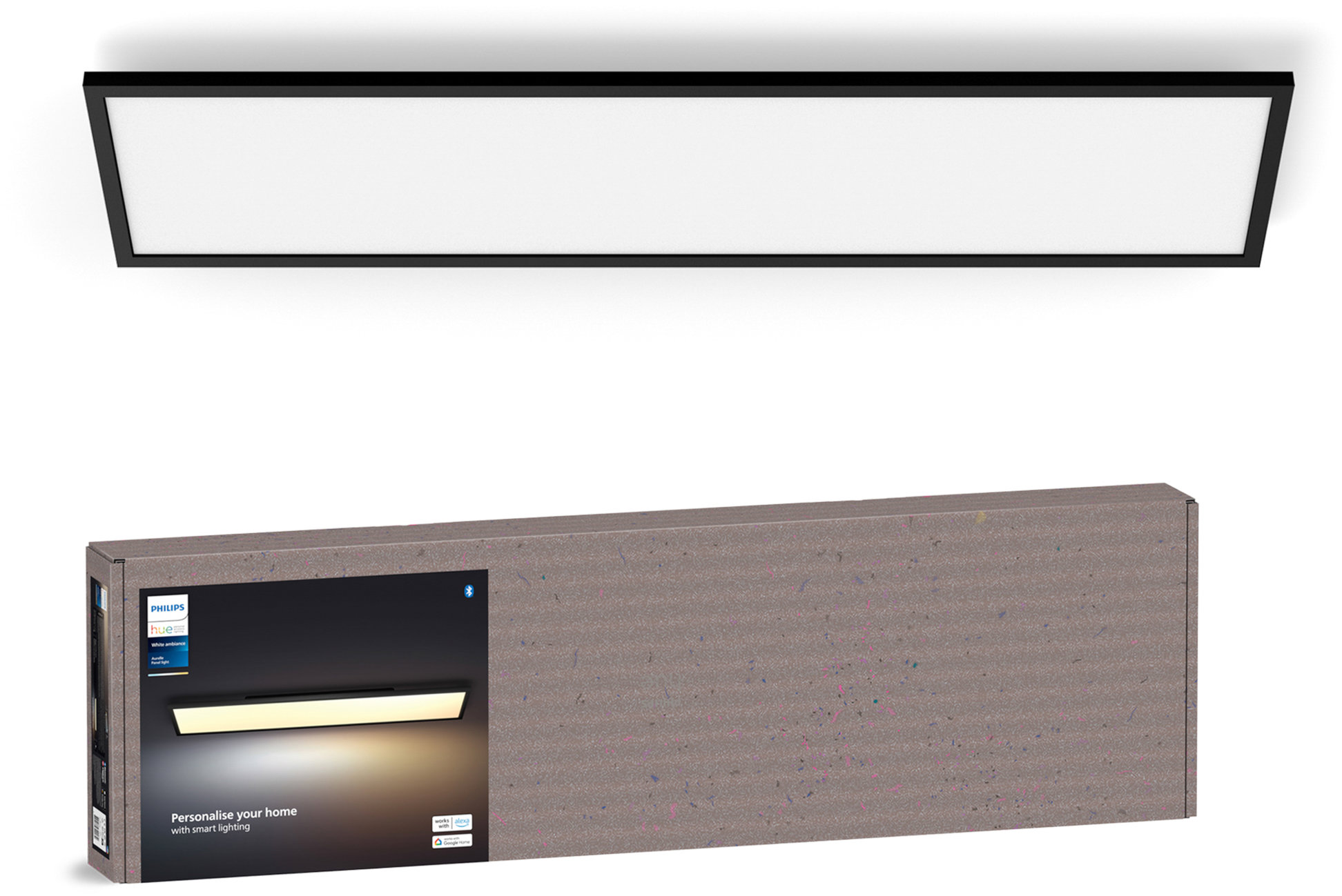 Philips Hue Aurelle Panel REC, čierny