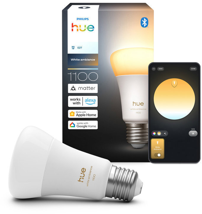 Philips Hue White Ambiance 8,1 W 1100 E27