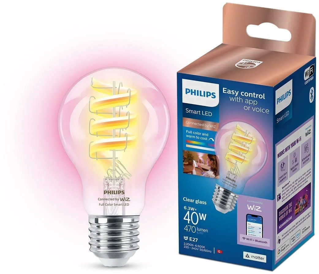 Philips Smart LED WFB 40 W A60 E27 RGB